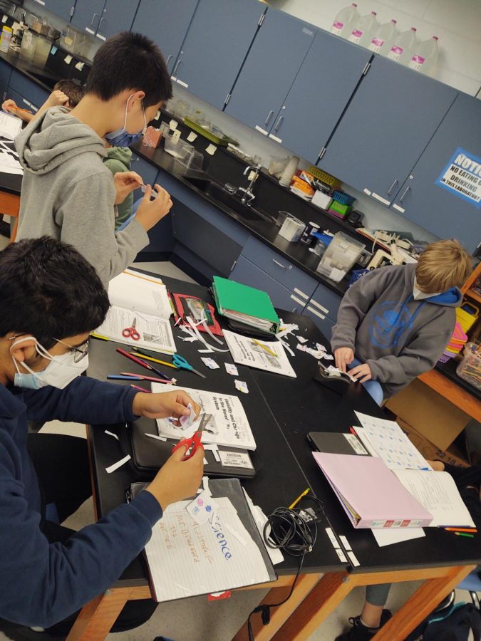 This year's seventh graders have the benefit of hands-on experiences that were missing during Covid lockdowns. 