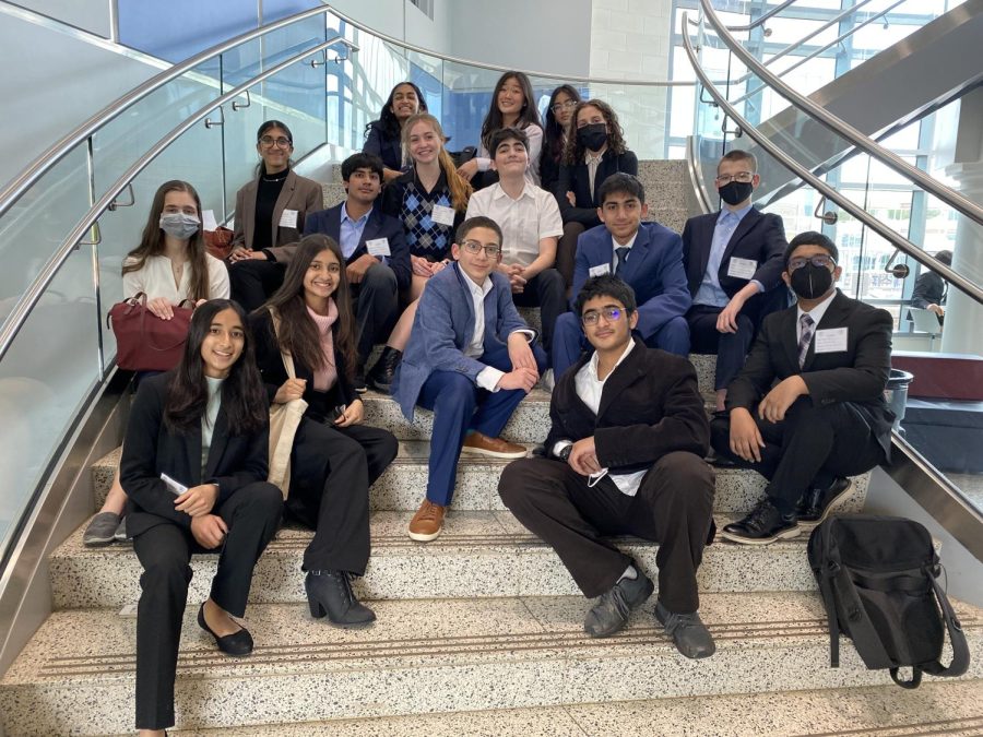 Longfellow's Model UN team won Best Middle School at the International conference at TJ.